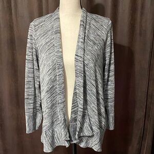 Gray Women's Open Front Cardigan Sweater Size XL